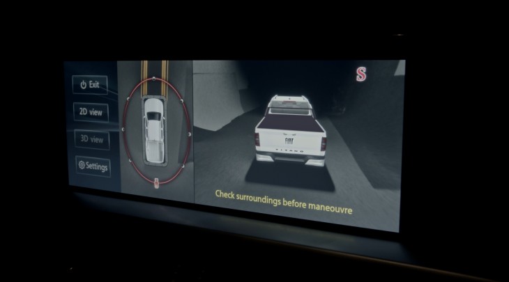 Fiat apresenta moderno interior de sua nova picape Titano em 28/06/2023